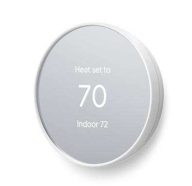 Nest Thermostat, Snow