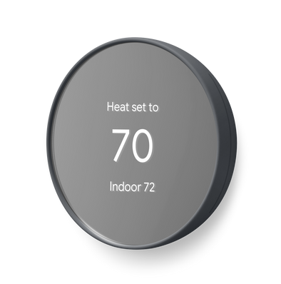Nest Thermostat, Charcoal