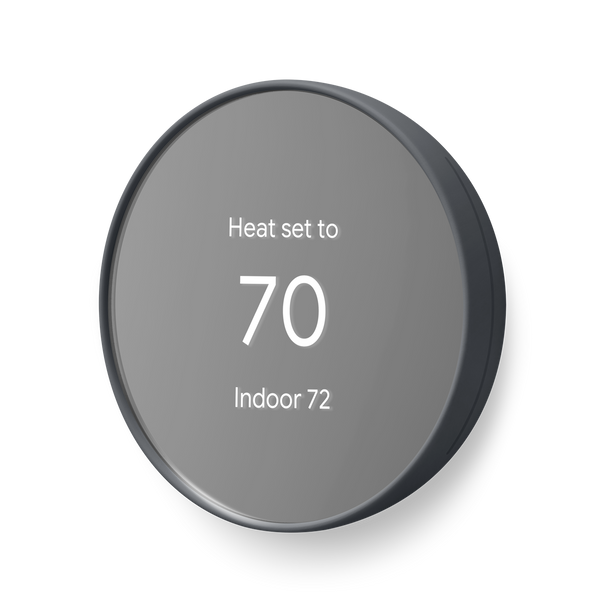 Nest Thermostat, Charcoal