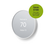 Nest Thermostat, Snow with Smart Savers
