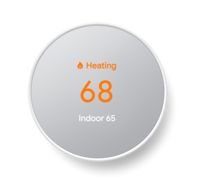 Nest Thermostat, Snow