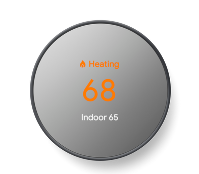 Nest Thermostat, Charcoal