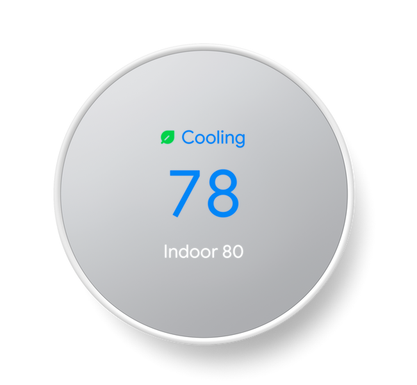Nest Thermostat, Snow with Smart Savers