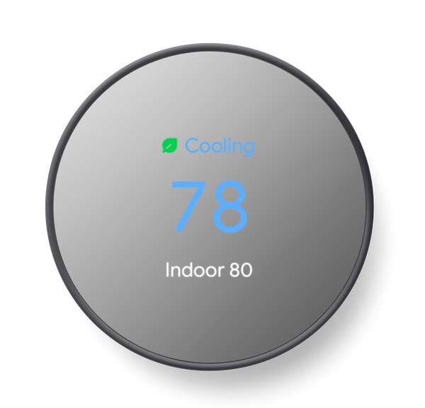 Nest Thermostat, Charcoal