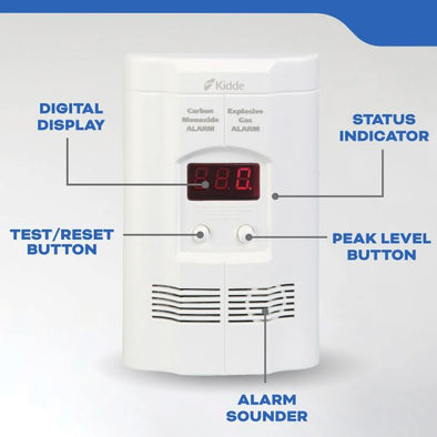 Kidde Carbon Monoxide/Gas Alarm with Battery Backup