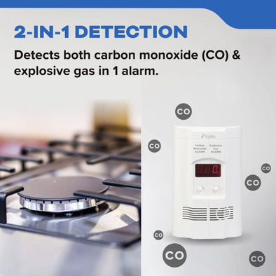 Kidde Carbon Monoxide/Gas Alarm with Battery Backup
