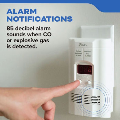 Kidde Carbon Monoxide/Gas Alarm with Battery Backup