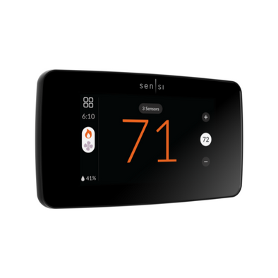 Sensi Touch 2 Smart Thermostat, Black