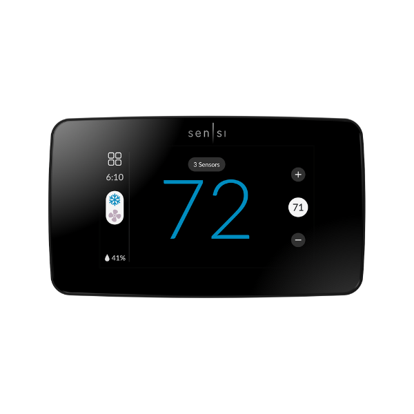 Sensi Touch 2 Smart Thermostat, Black