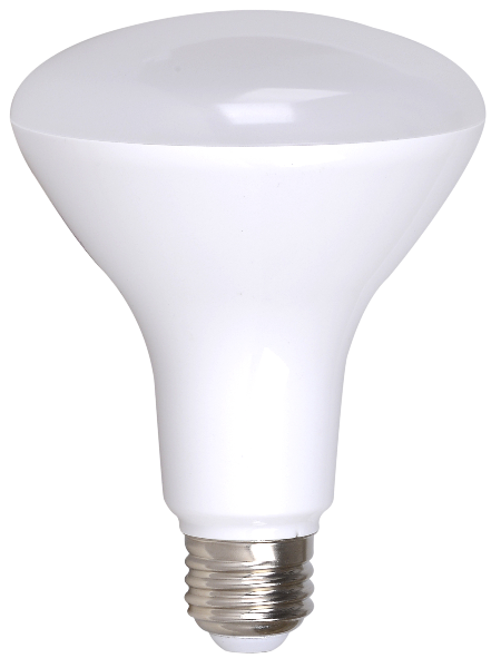 A BR30 light bulb