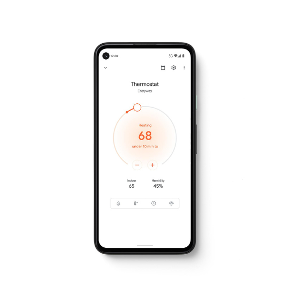 Nest thermostat google hot sale home