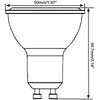 Dimensions: 50mm/1.97" diameter, 55.7mm/2.19" tall
