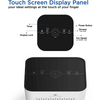 Touch Screen Display Panel. Your ideal settings at the touch of your finger. Timer. Display lock. Power button. Dimmer/Night Mode. Fan speed Low, Medium, High.